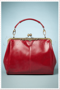 Audrey Hepburn Handbag, 60s Leather Bag, Retro Vinyl Bag, Vegan